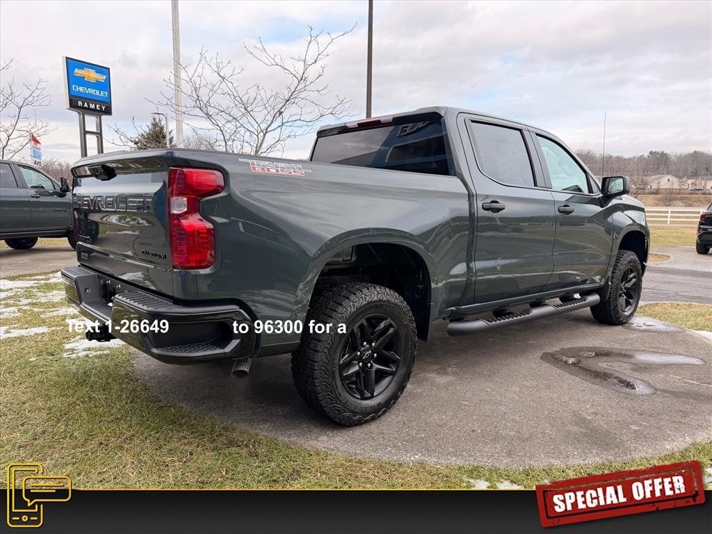New 2026 Chevrolet Silverado 1500 Custom Trail Boss Truck