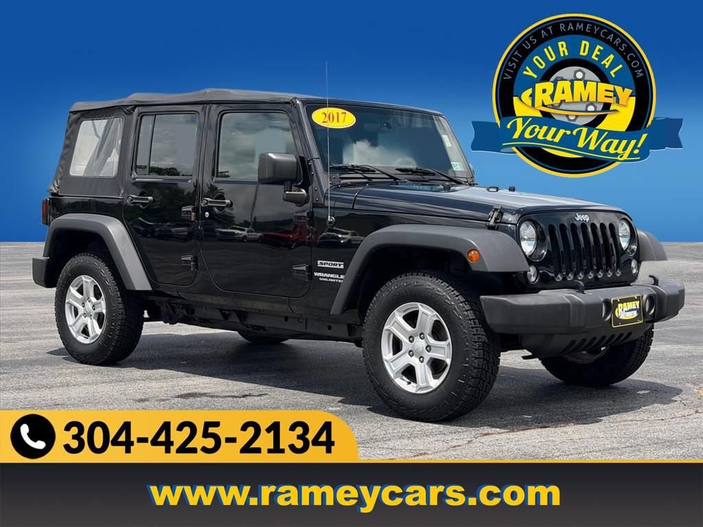 Used 2017 Jeep Wrangler Unlimited Sport SUV