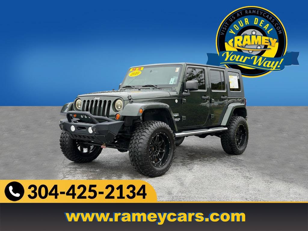 Used 2010 Jeep Wrangler Unlimited Sahara with VIN 1J4BA5H11AL182821 for sale in Princeton, WV