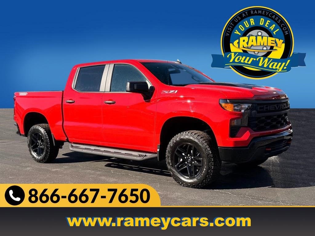 New 2026 Chevrolet Silverado 1500 Custom Trail Boss Truck