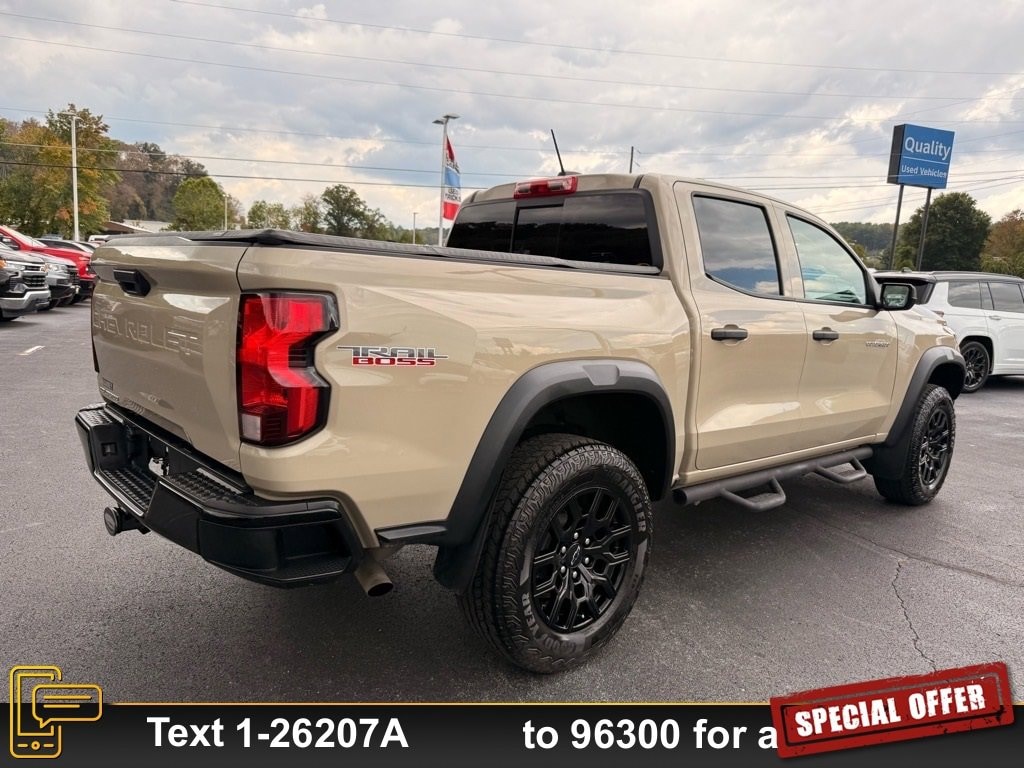 Used 2023 Chevrolet Colorado Trail Boss Truck Crew Cab
