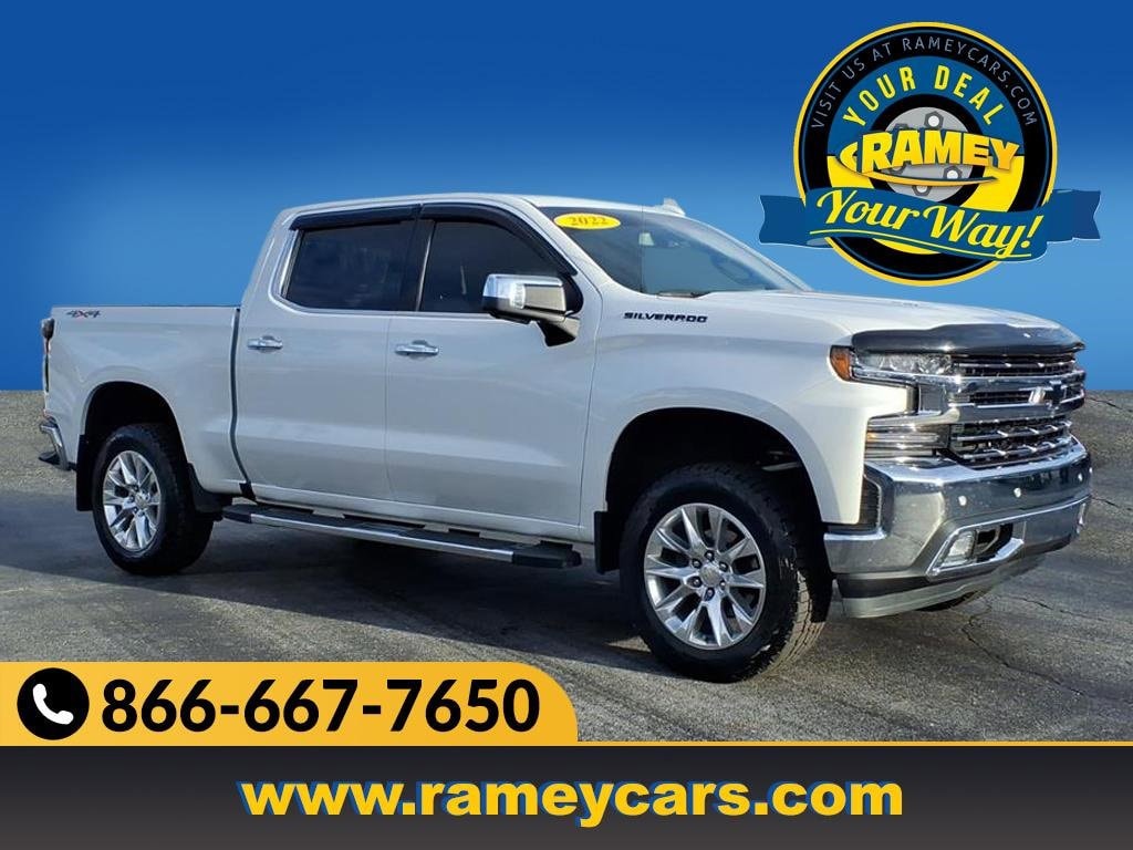 Used 2022 Chevrolet Silverado 1500 LTD LTZ Truck Crew Cab