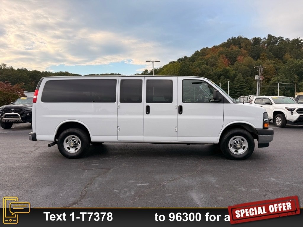 Used 2024 Chevrolet Express Passenger 3500 1LT Van Extended Passenger Van