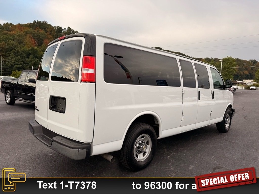 Used 2024 Chevrolet Express Passenger 3500 1LT Van Extended Passenger Van