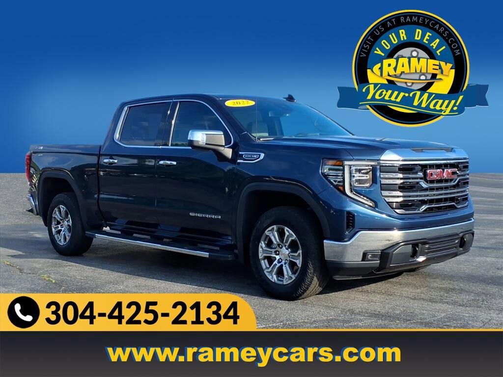 Used 2022 GMC Sierra 1500 SLT Truck Crew Cab
