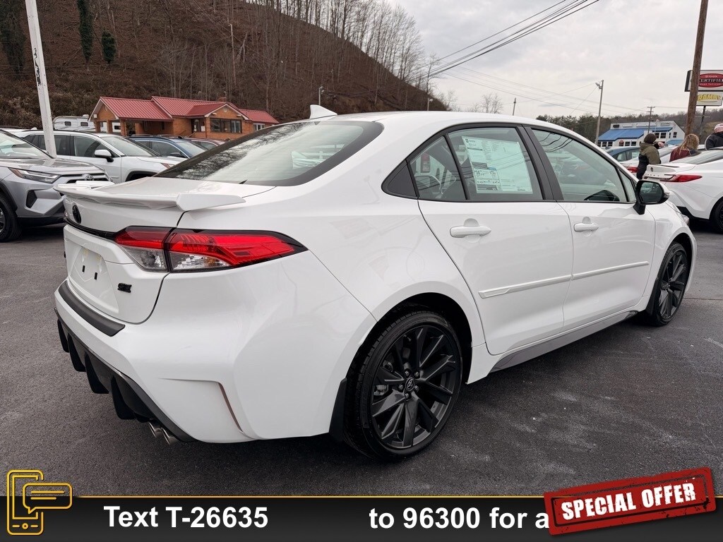 New 2026 Toyota Corolla SE Sedan
