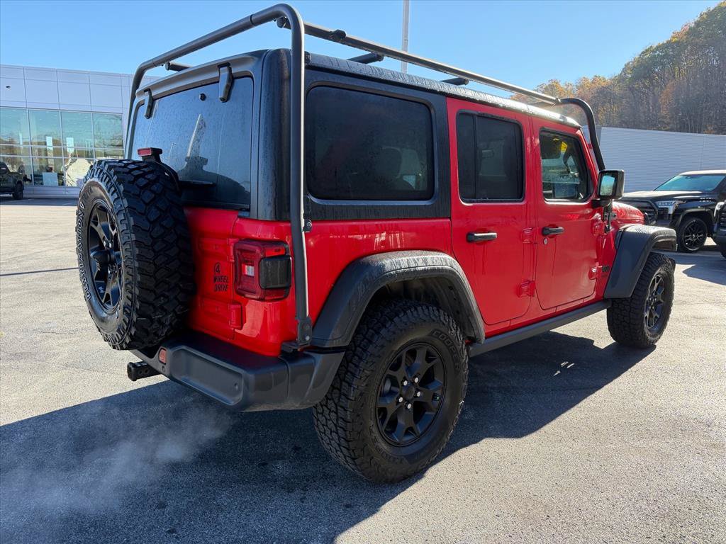 Used 2021 Jeep Wrangler Unlimited Willys SUV