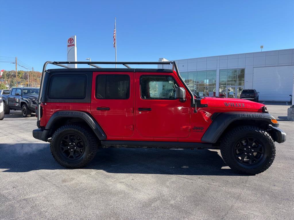 Used 2021 Jeep Wrangler Unlimited Willys SUV