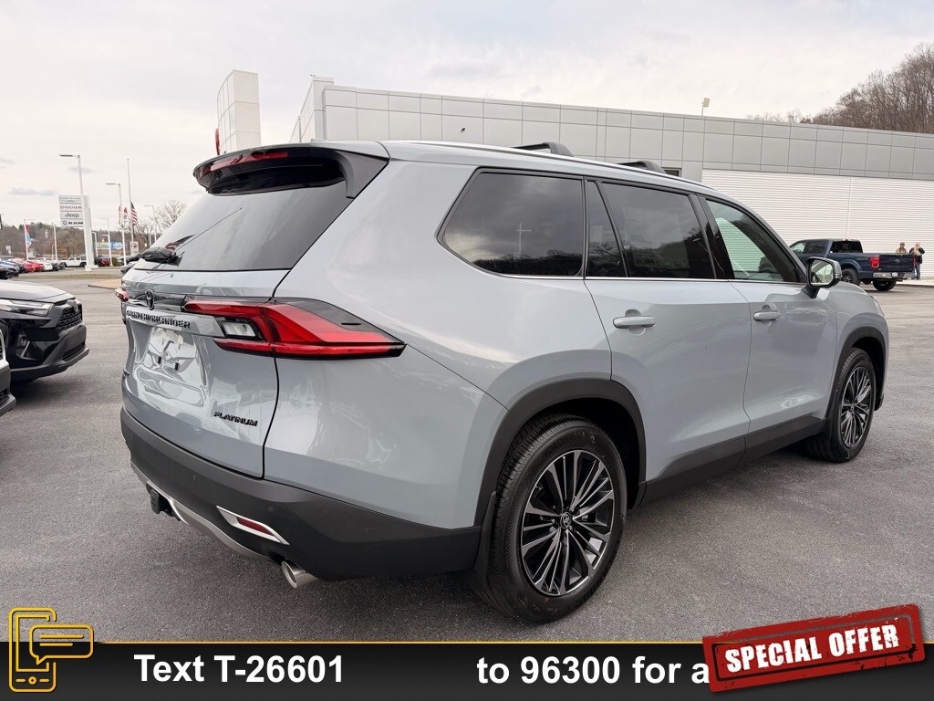 New 2026 Toyota Grand Highlander Hybrid MAX SUV