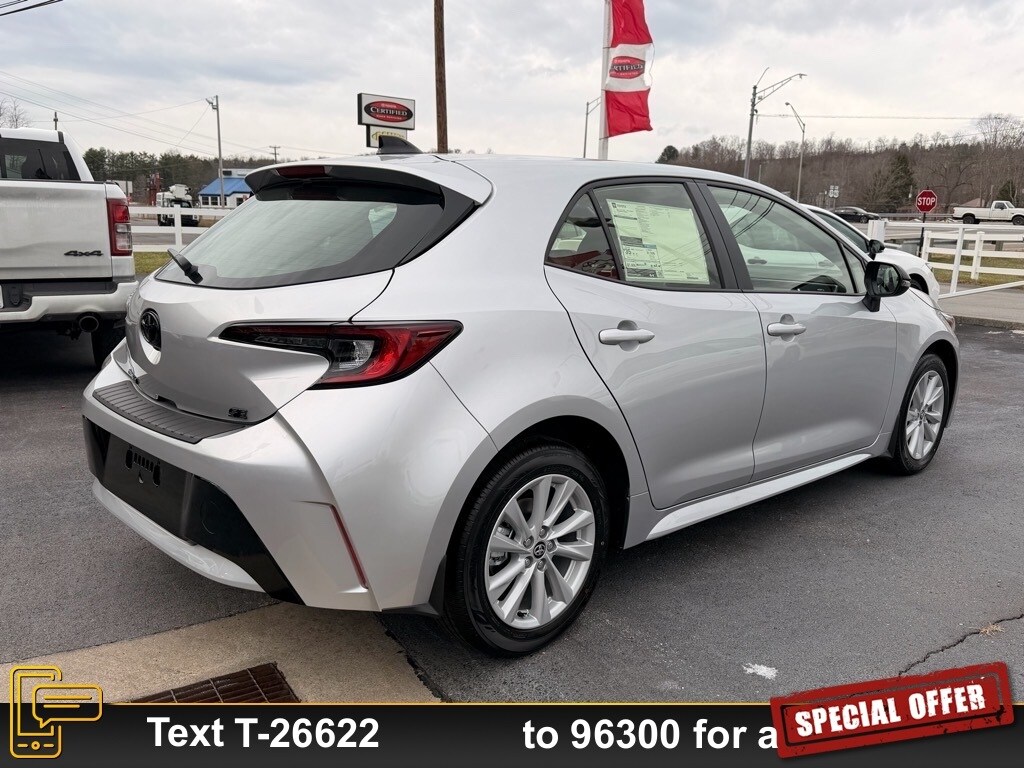 New 2026 Toyota Corolla Hatchback SE Hatchback