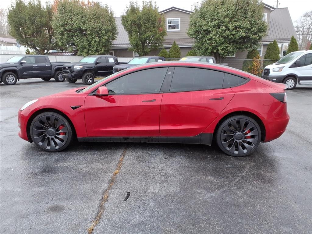Used 2023 Tesla Model 3 Performance with VIN 5YJ3E1EC2PF411659 for sale in Princeton, WV