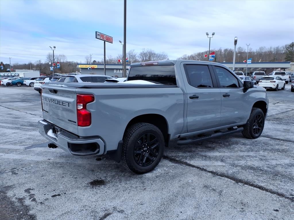 Used 2024 Chevrolet Silverado 1500 Custom Truck Crew Cab
