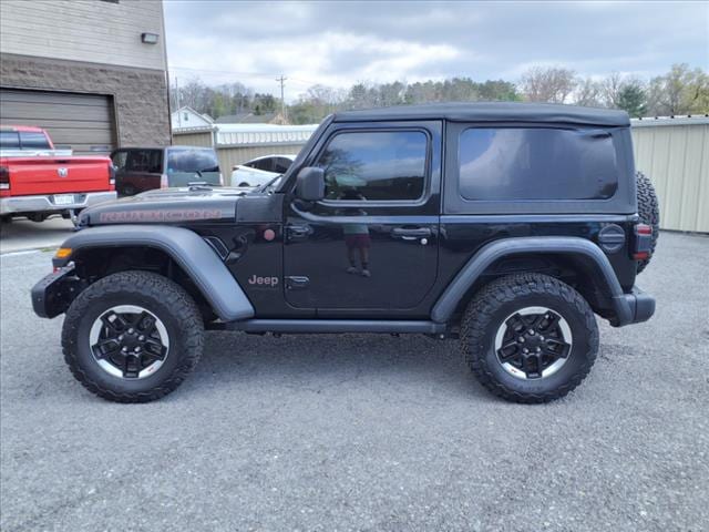 Used 2021 Jeep Wrangler Rubicon with VIN 1C4HJXCGXMW627745 for sale in Princeton, WV