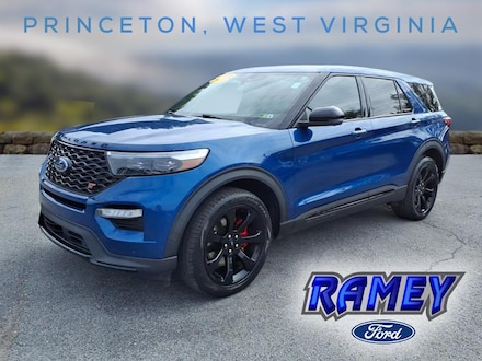 Featured Used 2022 Ford Explorer ST SUV for Sale in Princeton, WV