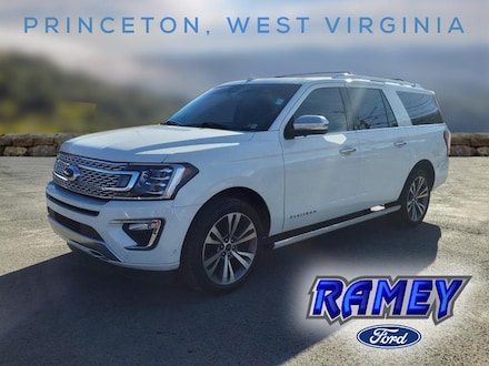 Featured Used 2020 Ford Expedition MAX Platinum SUV for Sale in Princeton, WV