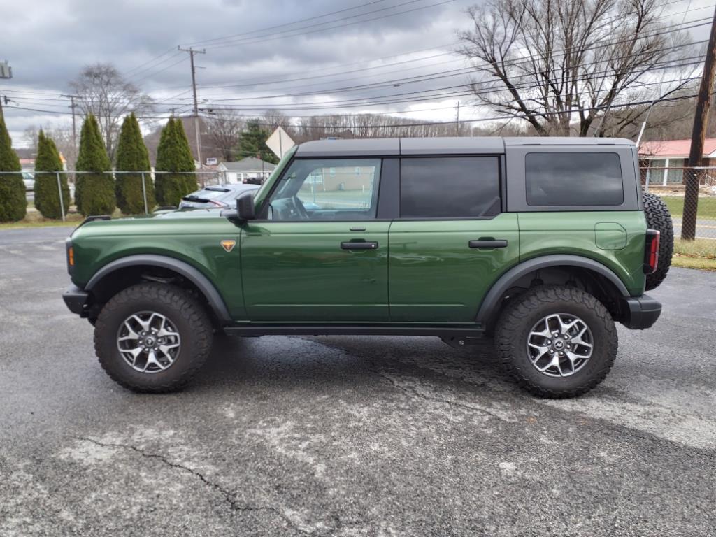 Used 2023 Ford Bronco 4-Door Badlands with VIN 1FMEE5DP0PLC13854 for sale in Princeton, WV