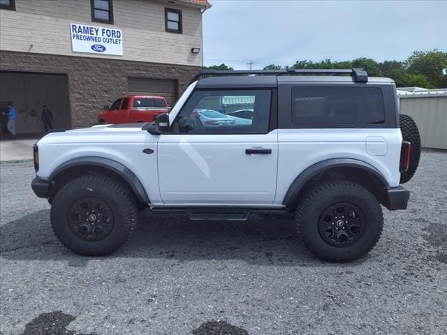 Used 2023 Ford Bronco 2-Door Wildtrak with VIN 1FMDE5CP0PLB87236 for sale in Princeton, WV