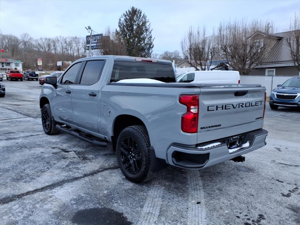 Used 2024 Chevrolet Silverado 1500 Custom Truck Crew Cab