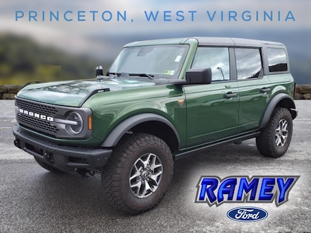 Featured Used 2023 Ford Bronco Badlands Advanced SUV for Sale in Princeton, WV