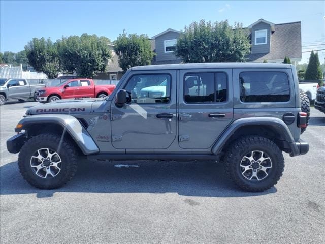 Used 2021 Jeep Wrangler Unlimited Rubicon with VIN 1C4JJXFM7MW767884 for sale in Princeton, WV