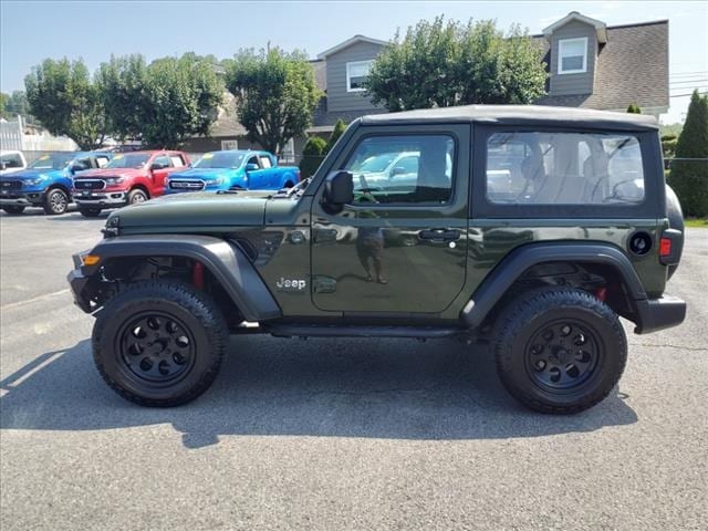 Used 2021 Jeep Wrangler Sport with VIN 1C4GJXAN6MW536503 for sale in Princeton, WV