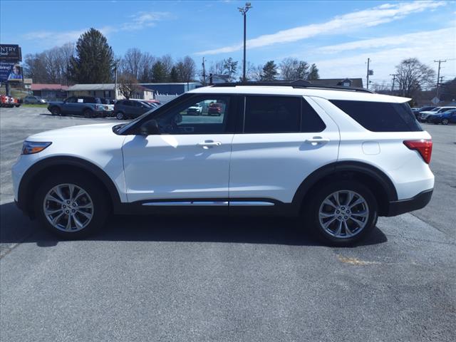 Used 2022 Ford Explorer XLT with VIN 1FMSK8DH8NGA54447 for sale in Princeton, WV