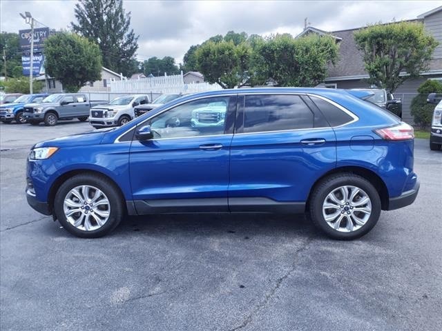 Used 2022 Ford Edge Titanium with VIN 2FMPK4K94NBA10947 for sale in Princeton, WV