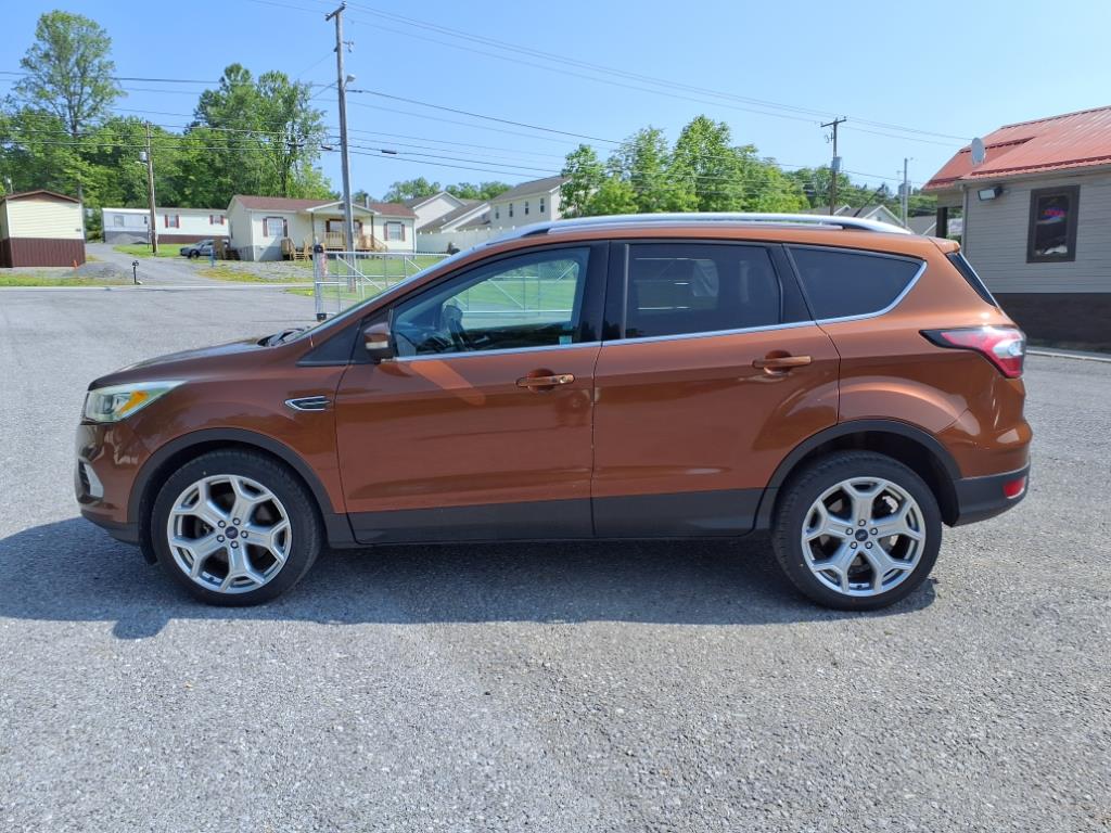 Used 2017 Ford Escape Titanium with VIN 1FMCU9JD1HUB72352 for sale in Princeton, WV