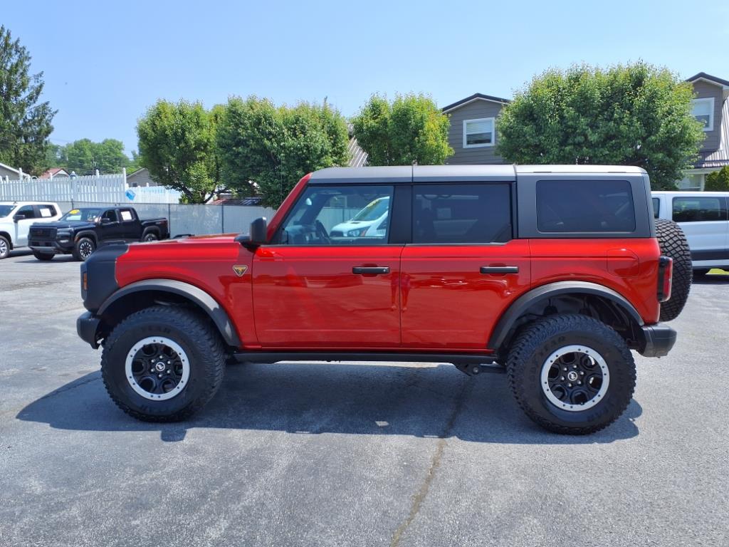 Used 2023 Ford Bronco 4-Door Badlands with VIN 1FMEE5DP4PLB47700 for sale in Princeton, WV