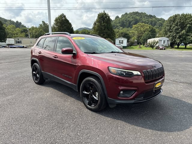 Used 2021 Jeep Cherokee Altitude with VIN 1C4PJMLB2MD127718 for sale in Richlands, VA