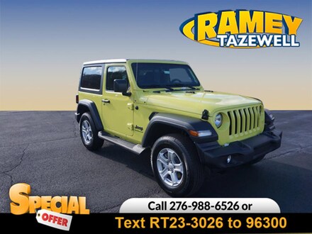 Featured New 2023 Jeep Wrangler Sport S SUV for sale near you in Tazewell, VA