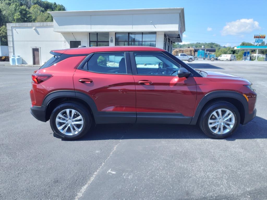 Certified 2022 Chevrolet Trailblazer LS with VIN KL79MNSL7NB035515 for sale in North Tazewell, VA