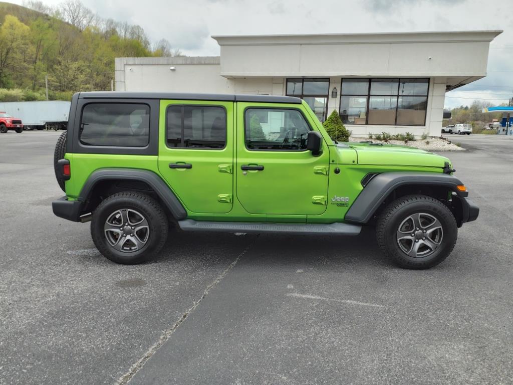 Used 2018 Jeep All-New Wrangler Unlimited Sport S with VIN 1C4HJXDG6JW251250 for sale in North Tazewell, VA