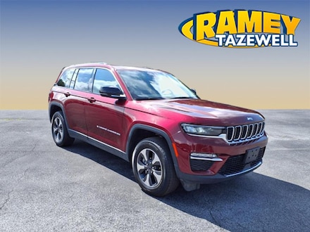 Pre-Owned Featured 2023 Jeep Grand Cherokee 4xe SUV for sale near you in Tazewell, VA