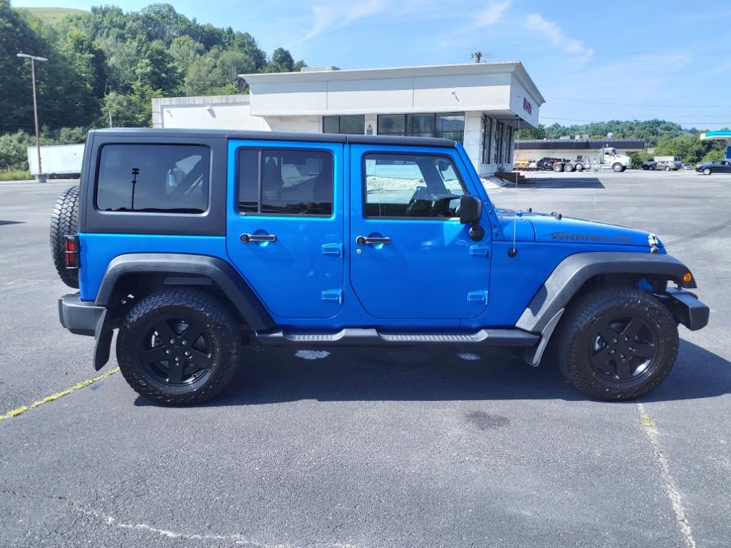 Used 2016 Jeep Wrangler Unlimited Black Bear with VIN 1C4BJWDG5GL106257 for sale in North Tazewell, VA