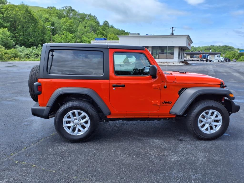 Used 2023 Jeep Wrangler 2-Door Sport S with VIN 1C4GJXAN4PW681317 for sale in North Tazewell, VA