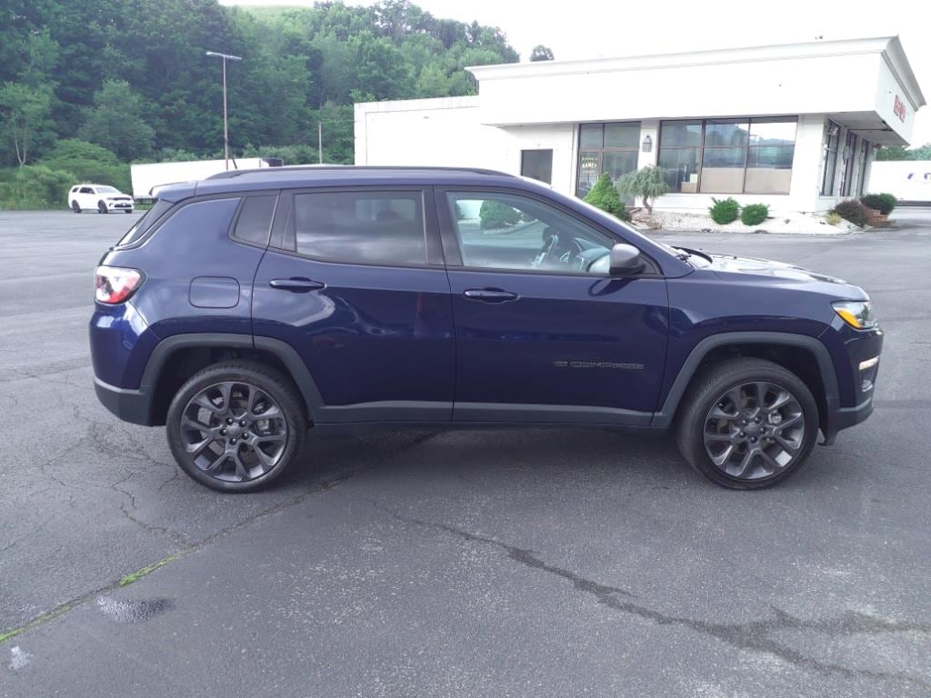 Used 2021 Jeep Compass 80th Spec. Edition with VIN 3C4NJDEB3MT595102 for sale in North Tazewell, VA