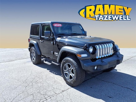 Pre-Owned Featured 2020 Jeep Wrangler Sport S SUV for sale near you in Tazewell, VA