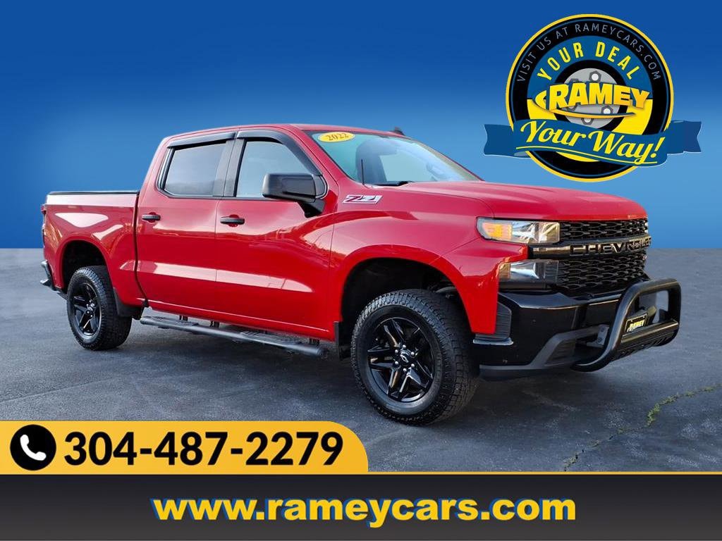 Used 2022 Chevrolet Silverado 1500 Limited Custom Trail Boss Truck