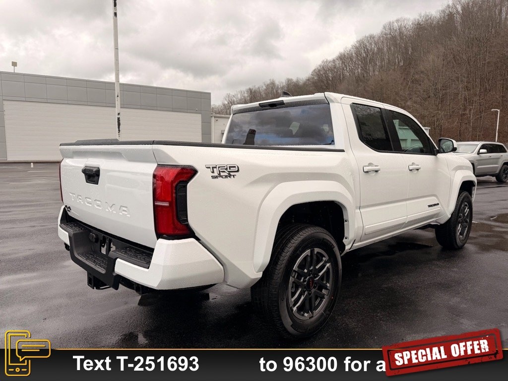 New 2025 Toyota Tacoma TRD Sport Truck Double Cab