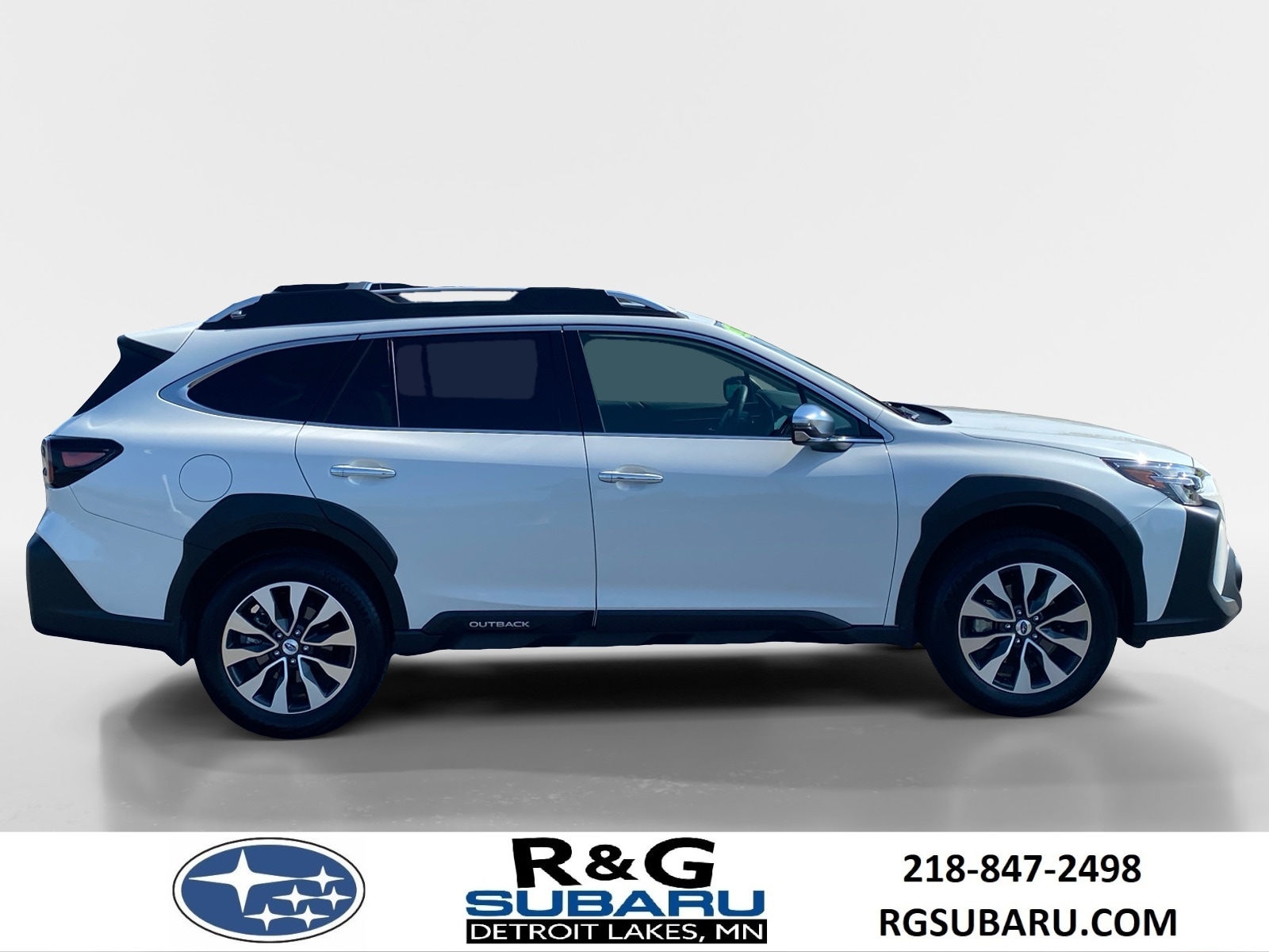 Certified 2025 Subaru Outback Touring with VIN 4S4BTAPC7S3100132 for sale in Detroit Lakes, Minnesota