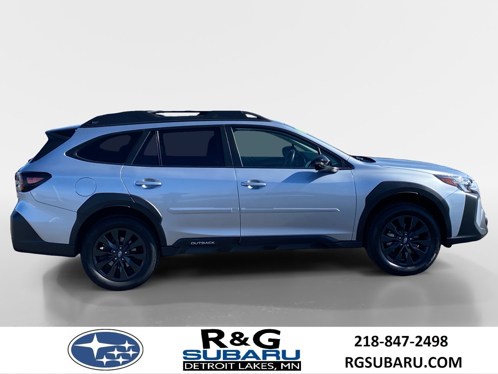 Certified 2023 Subaru Outback Onyx Edition with VIN 4S4BTALC8P3180134 for sale in Detroit Lakes, Minnesota