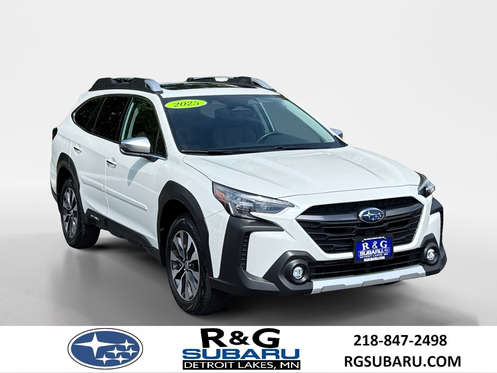 Certified 2025 Subaru Outback Touring with VIN 4S4BTAPC6S3303173 for sale in Detroit Lakes, Minnesota