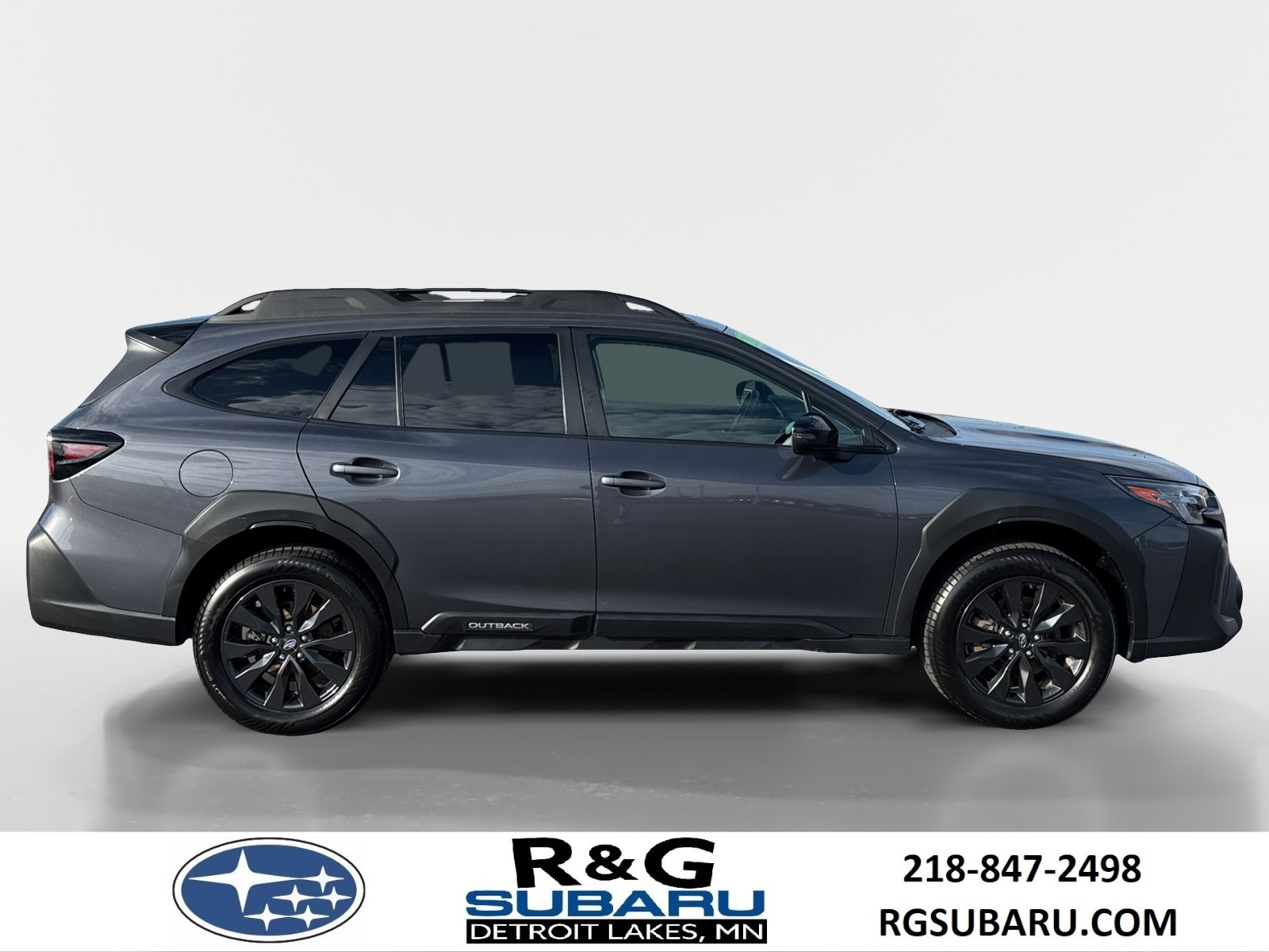 Certified 2024 Subaru Outback Onyx Edition with VIN 4S4BTALC5R3104387 for sale in Detroit Lakes, Minnesota