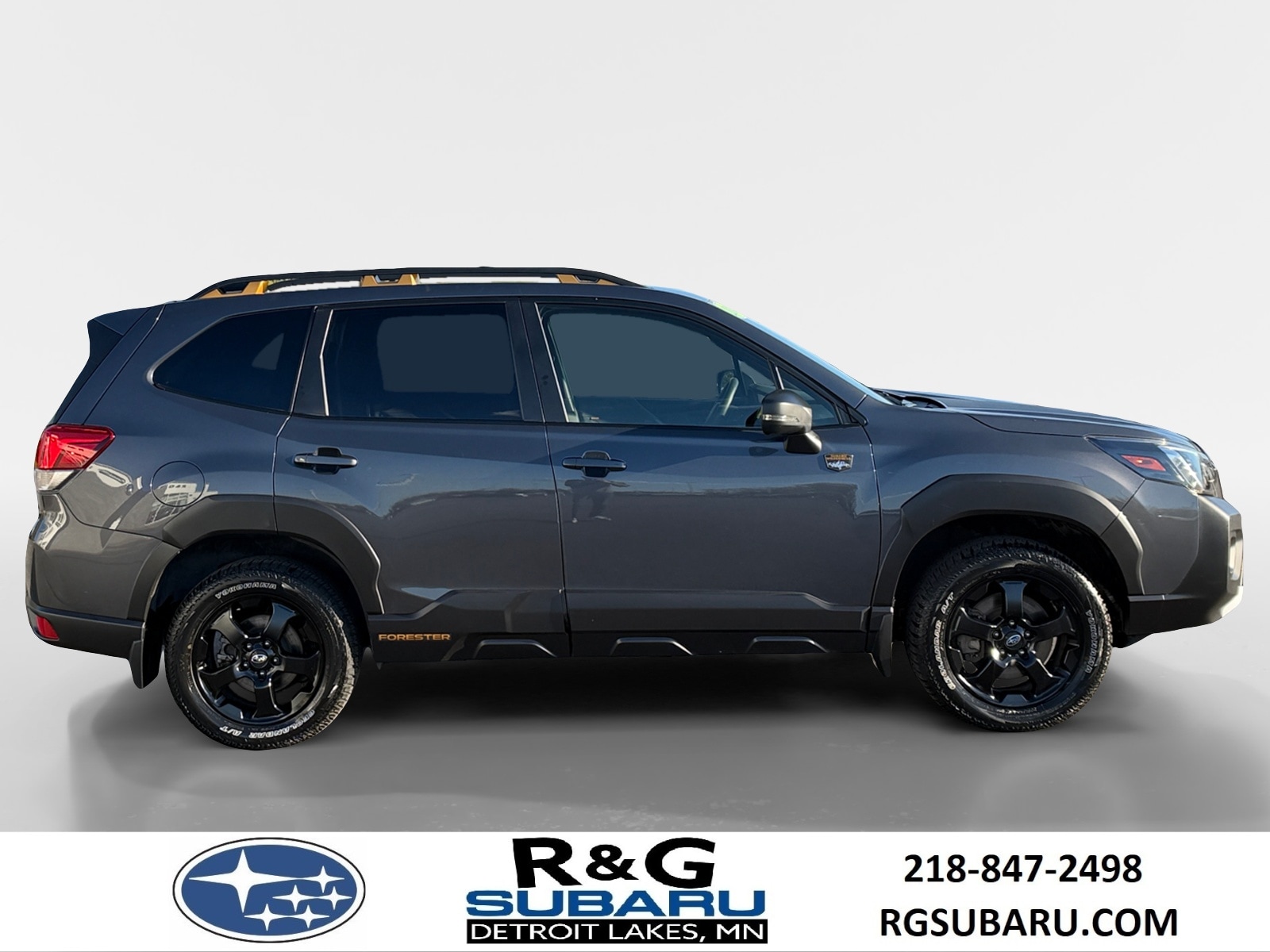 Certified 2024 Subaru Forester Wilderness with VIN JF2SKAJC6RH445960 for sale in Detroit Lakes, Minnesota