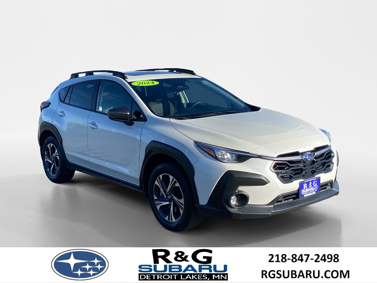 Used 2024 Subaru Crosstrek Premium with VIN JF2GUADC7R8275653 for sale in Detroit Lakes, Minnesota