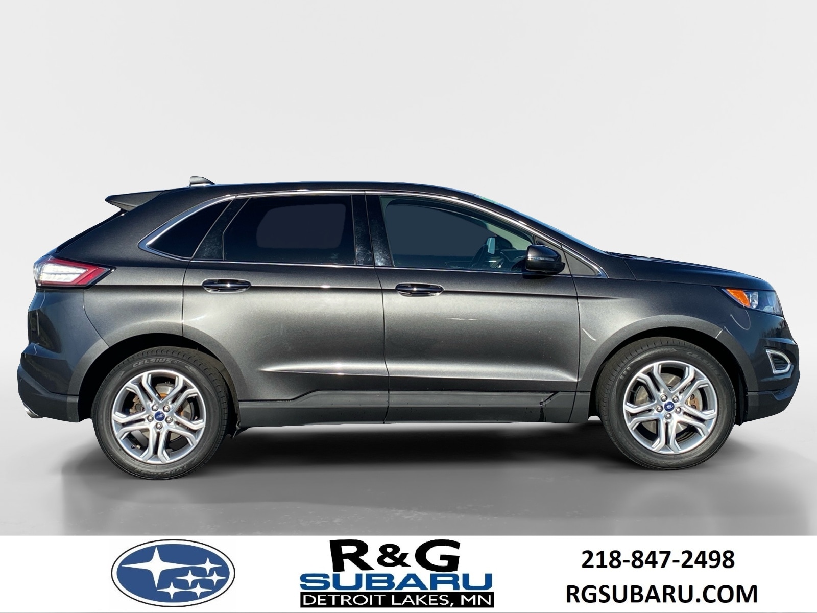 Used 2018 Ford Edge Titanium with VIN 2FMPK4K97JBB78673 for sale in Detroit Lakes, Minnesota