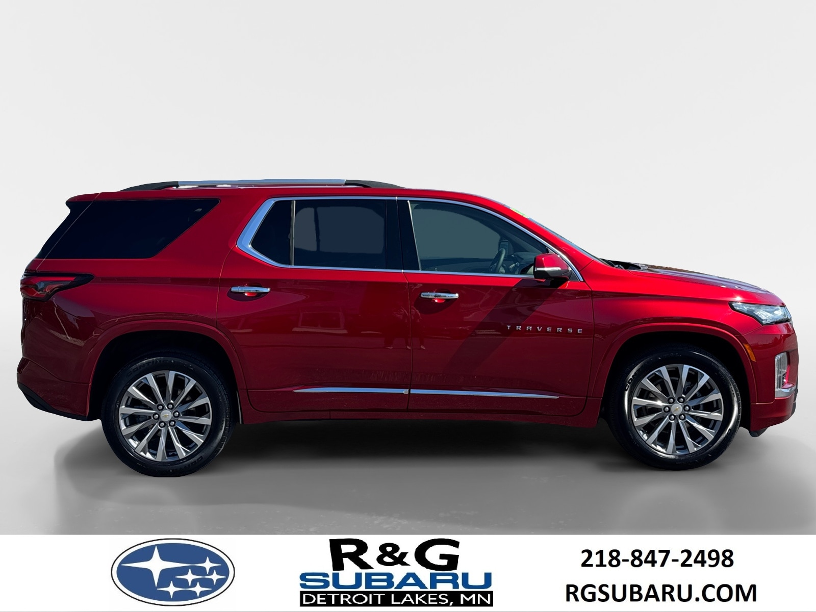Used 2023 Chevrolet Traverse Premier with VIN 1GNEVKKW4PJ156056 for sale in Detroit Lakes, Minnesota
