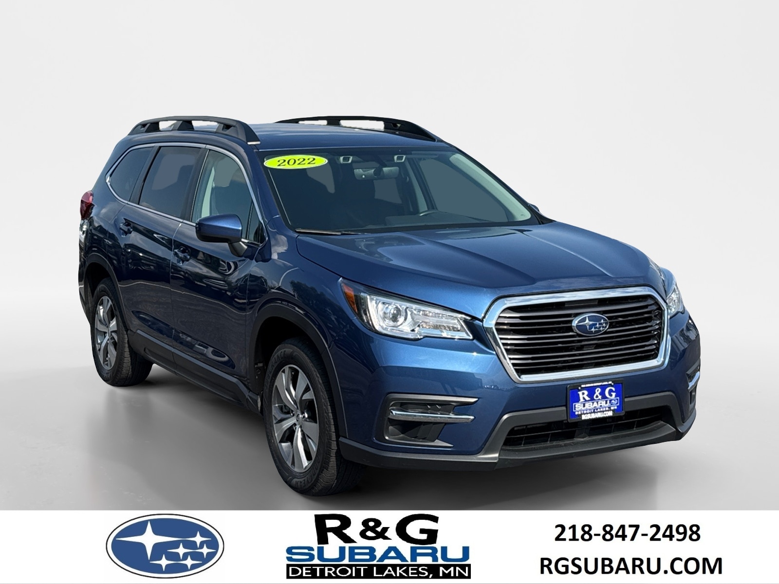 Certified 2022 Subaru Ascent Premium with VIN 4S4WMACD4N3448925 for sale in Detroit Lakes, Minnesota