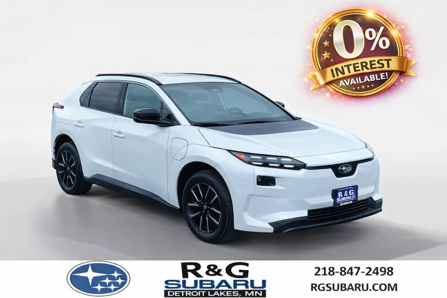 Cosmic White Pearl 2026 Subaru Solterra Premium AWD SUV / Crossover All-Wheel Drive 1-Speed Automatic